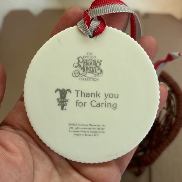 THE ENESCO 1993 PRECIOUS MOMENTS CHRISTMAS ORNAMENT - Picture 12 of 13